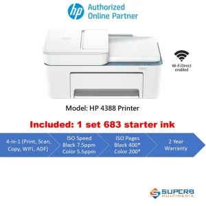 HP DeskJet Ink Advantage 4388 All-in-One Printer