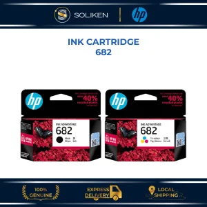 HP 682 HP682 Black Tri-Color Original Ink Cartridge 3YM77AA black / 3YM76AA color HP 2336 HP2336 HP 2875