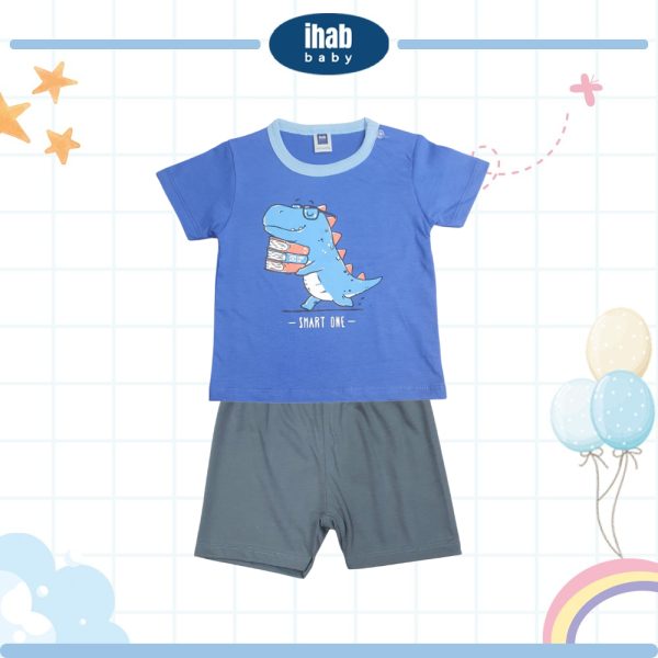 Dinosaur Short Sleeve Baby Set (0-24 months) - Image 2