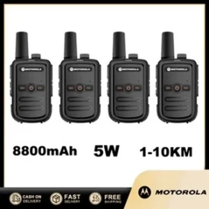 Motorola Walkie Talkie C51 Mini 5W High Power 10KM 16 Channels Radio 10km IP54 Waterproof UHF