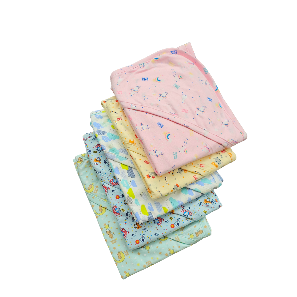 Cotton Muslin Swaddle Blanket 75cm x 75cm