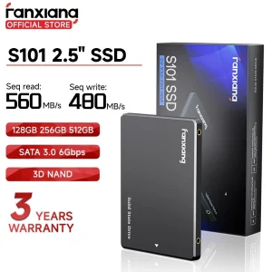Fanxiang S101 Internal SSD 2.5" SATA III Solid State Drive Read Speed Up to 500MB/s for PC Laptops 128GB