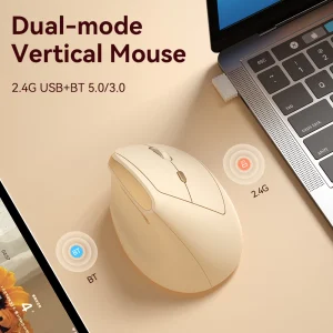 B.O.W Silent Buttons Wireless Bluetooth Mini Ergonomic Mouse MD190
