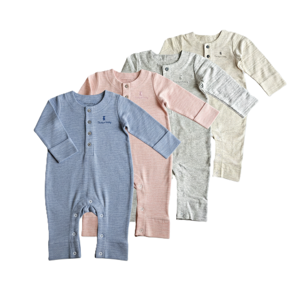 Cotton Long Sleeve Jumpsuit