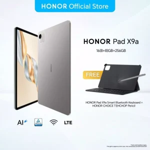 HONOR Pad X9a Tablet 16(8+8)GB+256GB LTE 11.5" 120Hz 2.5K Display 8300mAh 35W Fast Charging Snapdragon® 685