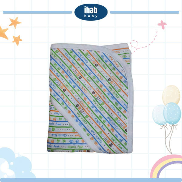 Cotton Muslin Swaddle Blanket (75cm x 75cm) - Image 6