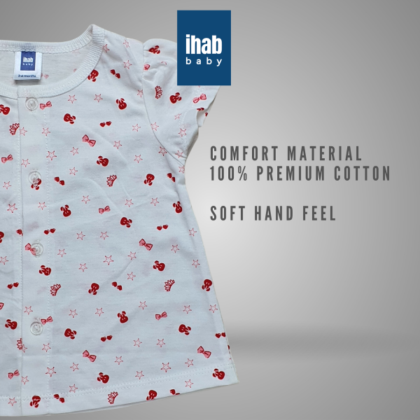 Pink Short Sleeve Blouse & 3/4 Pants (Girls) - Image 3