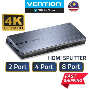 Vention HDMI Splitter 1 in 4 out / 1 in 2 out / 1 in 8 out TV Projector Monitor Video Splitter 4K 1080p Full