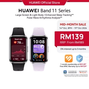 HUAWEI Band 11 Series Smartwatch l Large Display Light Body l TNG l Enhanced Sleep Tracking* l Heart Health