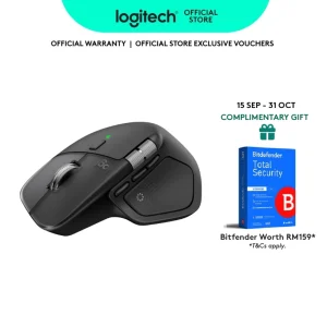 Logitech MX Master 4, Ergonomic Wireless Mouse with Advanced Performance Haptic Feedback, USB-C Charging