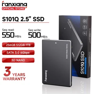 Fanxiang S101Q 2.5″ SATA SSD 256GB 512GB 1TB QLC Solid State Drive for Laptop PC