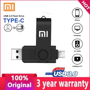 original pendrive 2 in 1 USB Type-c Flash Drive 512GB 1TB 2TB Pendrive for Android Smartphone Laptop