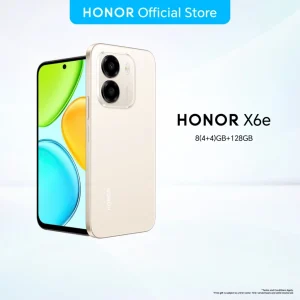 [NEW] HONOR X6e 8(4+4)GB+128GB Smartphone 7500mAh | IP64 Water & Dust Resistance | 50MP AI Ultra-Clear