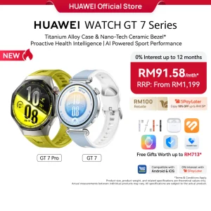 HUAWEI WATCH GT 7 Series Smartwatch | Titanium Alloy Case & Nano-Tech Ceramic Bezel* | Proactive Health