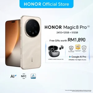 HONOR Magic8 Pro 5G Smartphone 24(12+12)GB+512GB / 32(16+16)GB+1TB 200MP Camera | Snapdragon®️ 8 Elite Gen 5