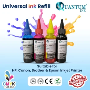 Universal Inkjet Printer Refill Ink 100ml for HP Canon Epson Brother Printer