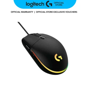 Logitech G102 Light Sync Gaming Mouse with Customizable RGB Lighting/6 Programmable Buttons/