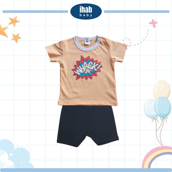 Baby Short Sleeve T-Shirt & Shorts Set (0-24 months) - Image 3