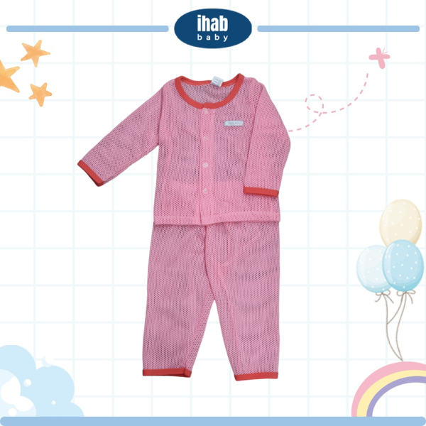 Eyelet Baby Suit Long Sleeve (0-18 months) - Image 4