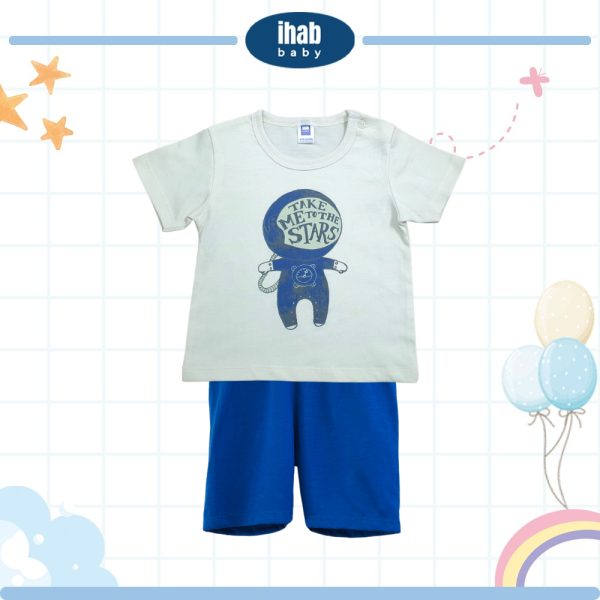 Baby Graphic Short Sleeve T-Shirt & Shorts Set (0-24 months) - Image 3
