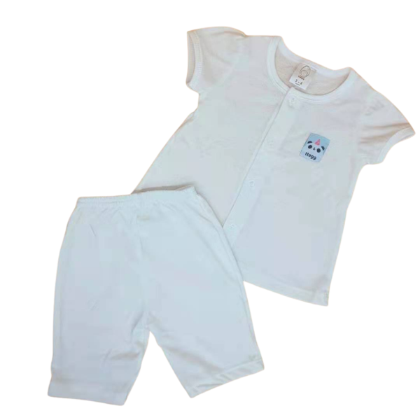 Unisex Cotton Long Sleeve Suit & Pants (3-18 months) - Image 5