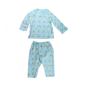 Cotton Long Sleeve Suit & Pants Set (0-24 months)