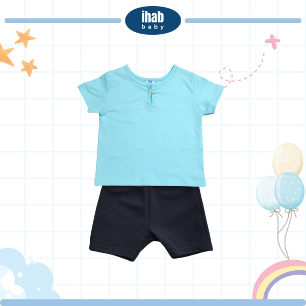 Cotton Short Sleeve Shirt & Pants Set (0-24 months) - Image 5