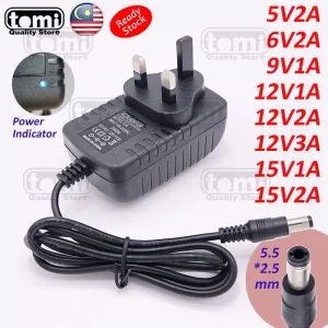 AC to DC Power Adapter Power Supply Adaptor 5V2A / 6A2A / 9A1A / 9A2A / 12A1A / 12A2A / 12A3A / 15A2A / 24V2A