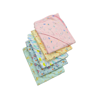 Cotton Muslin Swaddle Blanket (75cm x 75cm)