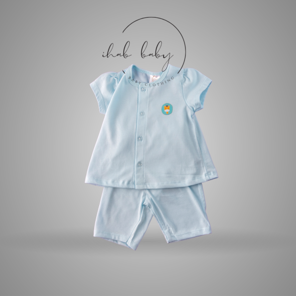 Baby Girl Cotton Blouse & Pants Set (0-24 months) - Image 6