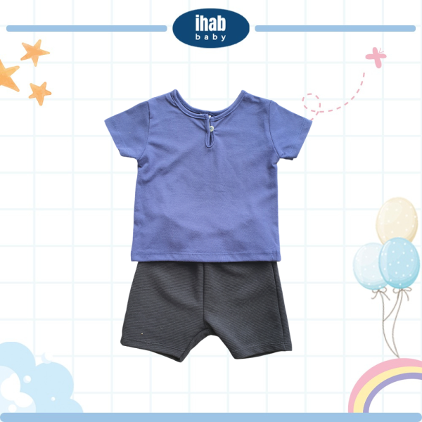 Cotton Short Sleeve Shirt & Pants Set (0-24 months) - Image 6