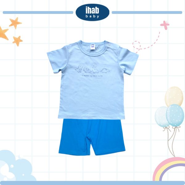 Baby Short Sleeve T-Shirt & Shorts Set (0-24 months) - Image 2