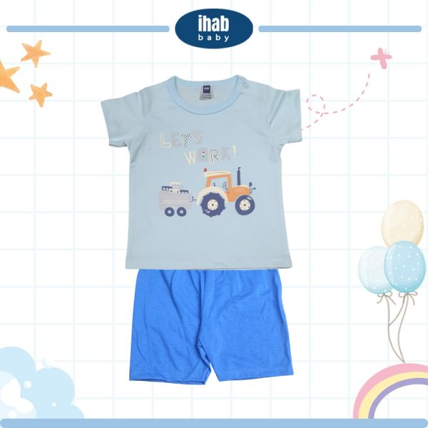 Baby Short Sleeve T-Shirt & Shorts Set (0-24 months) - Image 2