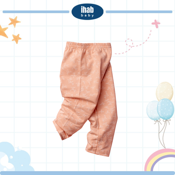 Printed Cotton Spandex Leggings (Baby Girl, 0-3yrs) - Image 3