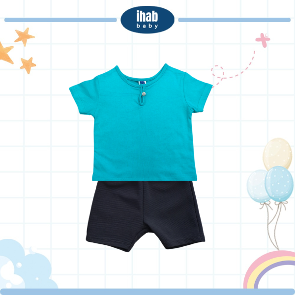 Cotton Short Sleeve Shirt & Pants Set (0-24 months) - Image 4