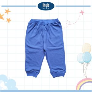 Baby Jogger Pants - Casual Sweatpants (0-24 months) - 0-6 Months, Blue