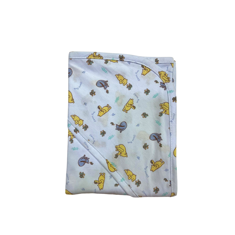 Cotton Muslin Swaddle Blanket 75cm x 75cm - Image 4