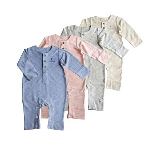 Cotton Long Sleeve Jumpsuit (0-18 months)