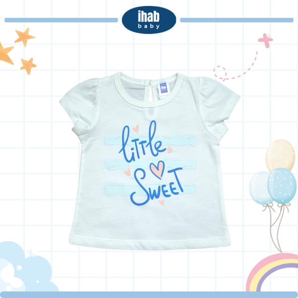 Pink Cotton Short Sleeve T-Shirt (0-36 months) - Image 3