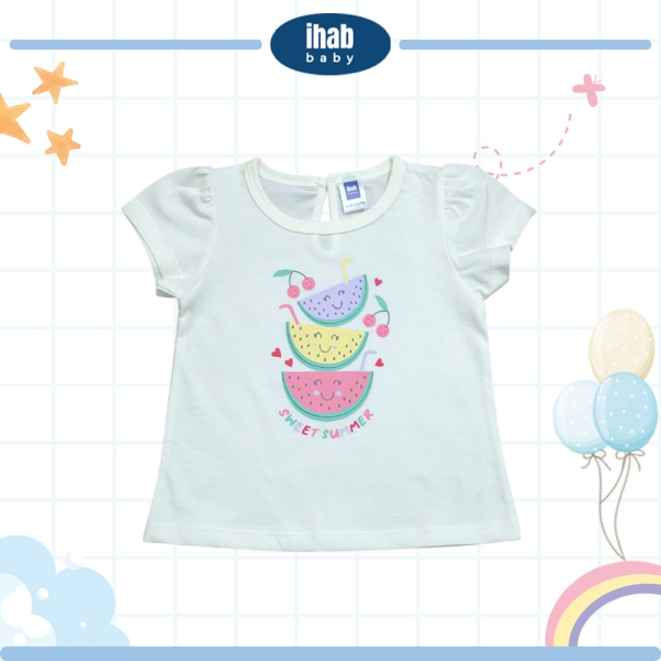 Baby Girl Printed Cotton T-Shirt (0-24 months) - Image 4