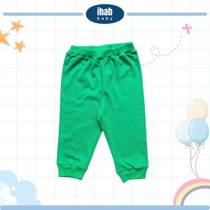 Baby Jogger Pants - Casual Sweatpants (0-24 months) - 0-6 Months, Green