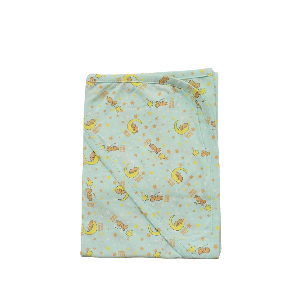 Cotton Muslin Swaddle Blanket 75cm x 75cm - Image 3