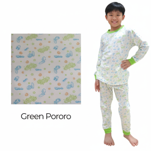 Kids Pyjamas Set - Sleepwear - 12-18 months, Green Pororo