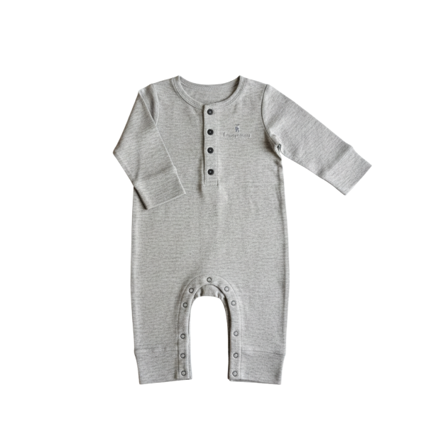 Cotton Long Sleeve Jumpsuit (0-18 months) - Image 2