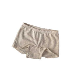 Cotton Boxer Panties (3-13yrs) - Baby Girl - 3-4 Years, Lt Grey