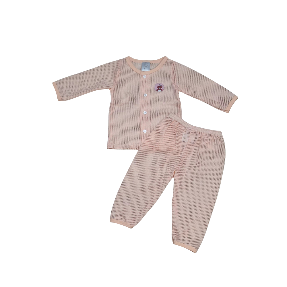 Eyelet Baby Suit Long Sleeve - Image 5