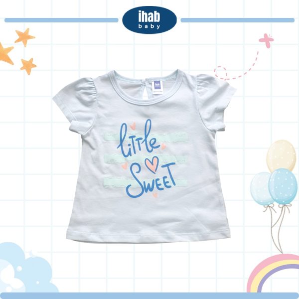Pink Cotton Short Sleeve T-Shirt (0-36 months) - Image 2