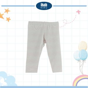 Stripe Cotton Spandex Leggings (Baby Girl) - 0-6 Months, Lt Pink Stripe