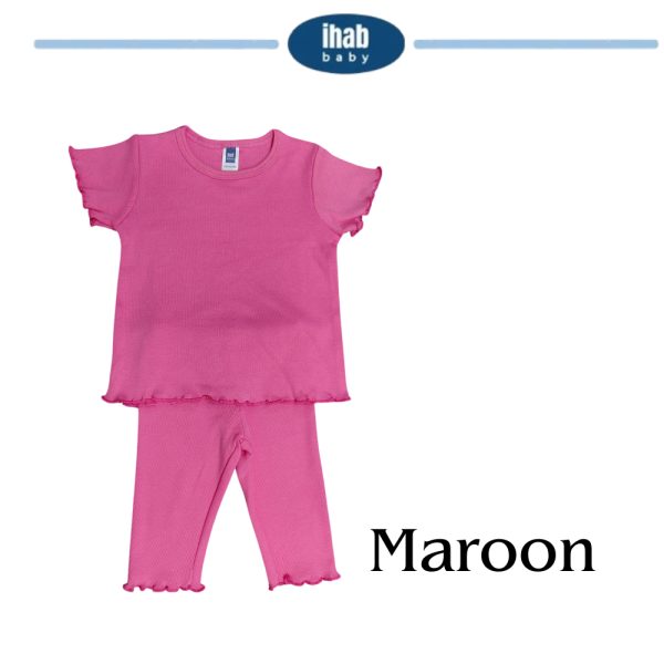 Pink Cotton Blouse & Pants Set (0-24 months) - Image 4