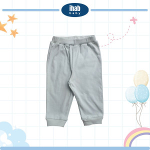 Baby Jogger Pants - Casual Sweatpants (0-24 months) - Milky Green, 0-6 Months
